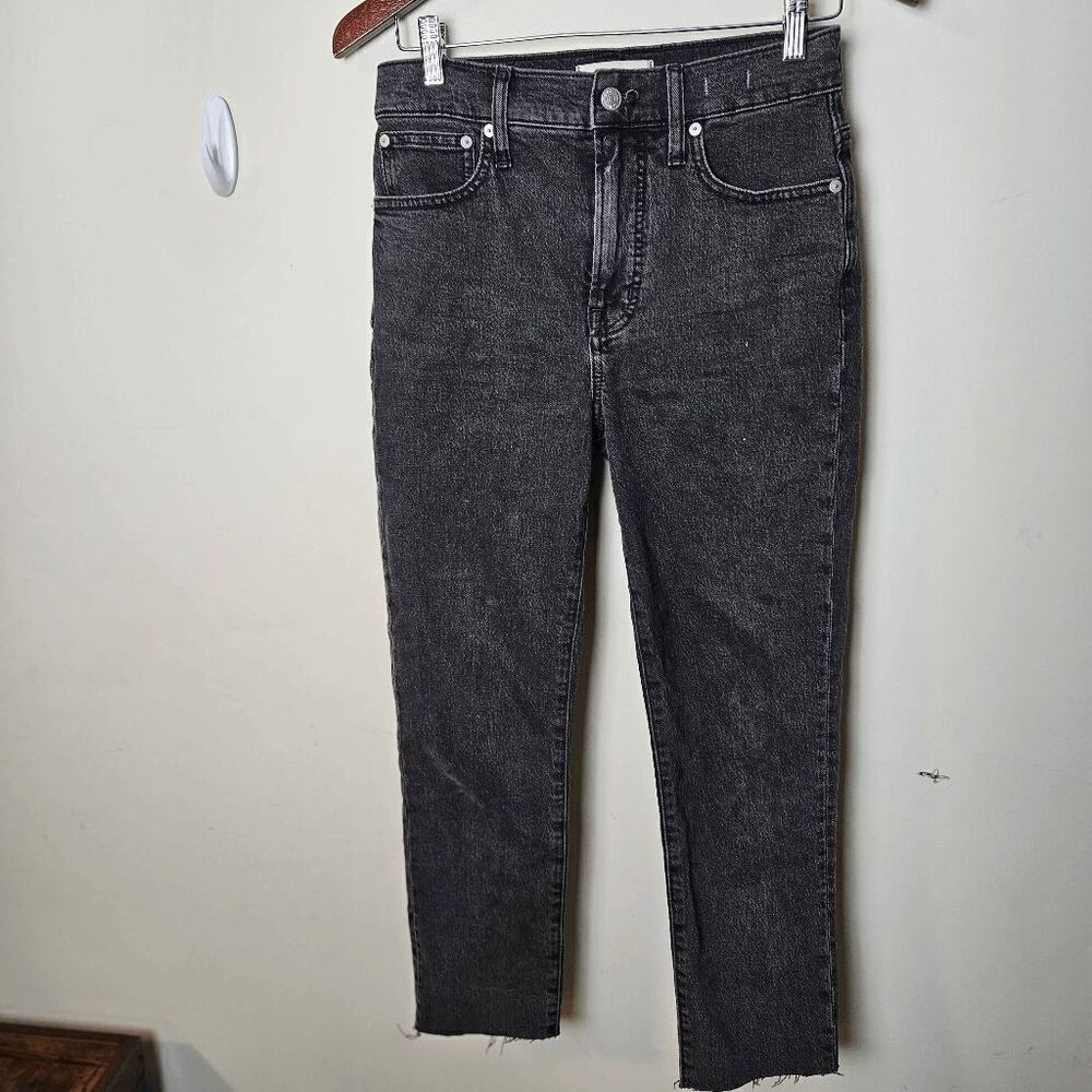 Madewell The Perfect Vintage Jeans Womens Black Size 25